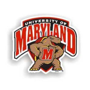 Maryland Terrapins 12in Car Magnet