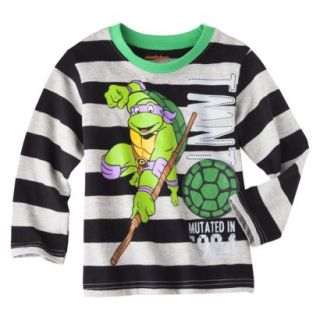Teenage Mutant Ninja Turtles Infant Toddler Boys Long Sleeve Tee   Gray 5T
