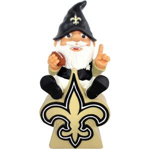 New Orleans Saints Forever Collectibles Gnome Sitting on Logo