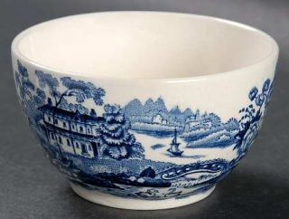 Royal Staffordshire Tonquin Blue Mini Open Sugar Bowl, Fine China Dinnerware   B