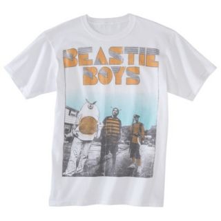 Mens Beastie Boys Graphic Tee   White XXL