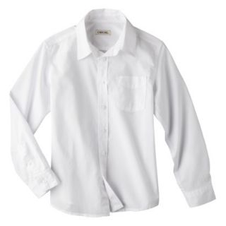 Cherokee Boys Button Down Shirt   True White Uv Calibrated XL