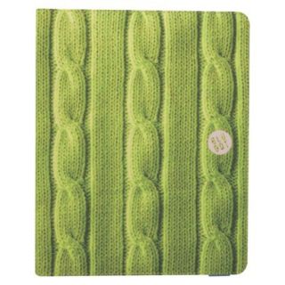BluDot Cable Knit iPad Case   Green
