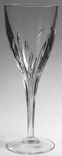 Cristal DArques Durand Pistil Water Goblet   Cut, Megeve Shape,Vertical Cuts,No