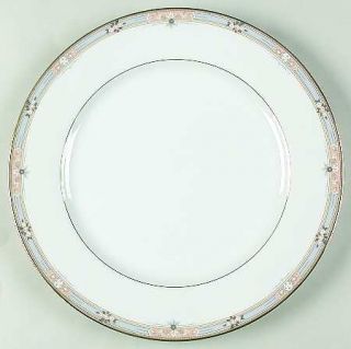 Mikasa Sussex 12 Chop Plate/Round Platter, Fine China Dinnerware   White/Gray&P