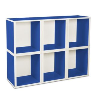 Way Basics Eco Friendly Modular Storage Cubes Plus PS MCP 6 Finish: Blue