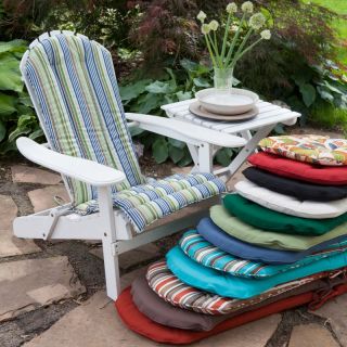 Hayneedle Coral Coast Adirondack Chair Cushion Cambria Floral   M055 1 602712 