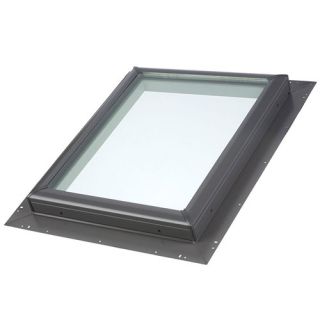 Velux QPF 2222 2005 Skylight, 221/2 x 221/2 Fixed PanFlashed w/Tempered LowE3 Glass