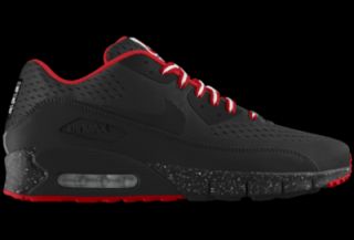 Nike Air Max 90 NM EM (England) iD Custom Kids Shoes (6y)   Black