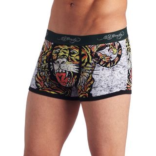 Ed Hardy Mens Army Tiger Collage Premium Trunks