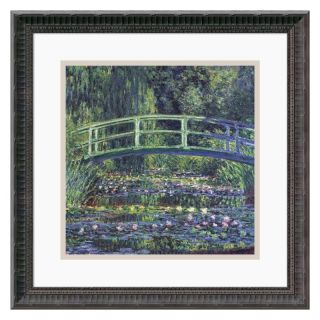 J and S Framing LLC Water Lily Pond, 1899 (Blue) Framed Wall Art   18.18W x 18.