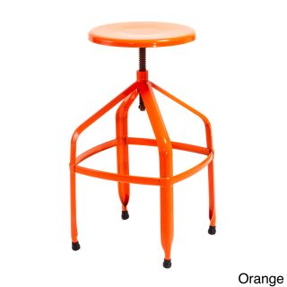 Christopher Knight Home Natalia Swivel Stool (Red, orange, copperAssembly required: YesFeatures: Adjustable stool height Weight: 12 lbs.Dimensions: 30 inches high x 16 inches wide x 16 inches longSeat dimensions: 1 inch high x 13 inches wide x 13 inches l