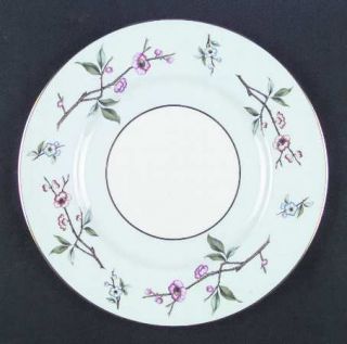 Royal Worcester Chevy Chase Dinner Plate, Fine China Dinnerware   Light Blue Bac