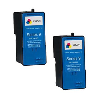 Dell Mk993 (series 9) High capacity Color Ink Cartridge (pack Of 2) (ColorPrint yield: 350 pages at 5 percent coverageNon refillableModel: NL 2x Dell MK993 ColorWarning: California residents only, please note per Proposition 65, this product may contain o
