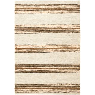 Safavieh Hand knotted Bohemian Natural/ Rust Wool Rug (9 X 12)