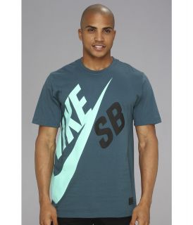 Nike SB Dri FIT Big Tee Mens Short Sleeve Pullover (Blue)