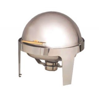 American Metalcraft Round Chafer w/ 7 qt Capacity, Stainless/Gold