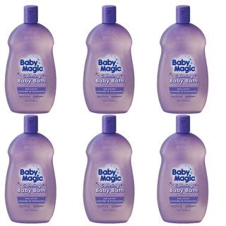 Baby Magic Lavender and Chamomile 16.5 ounce Calming Baby Bath (pack Of 6) (16.5 ouncesQuantity: Pack of six (6)Targeted area: Body washSkin/hair type: AllWe cannot accept returns on this product.Due to manufacturer packaging changes, product packaging ma