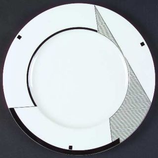 Mikasa Angles (Mikasa Backstamp) 12 Chop Plate/Round Platter, Fine China Dinner