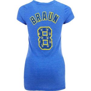 Milwaukee Brewers Brian Braun MLB Womens Repeat Player T Shirt