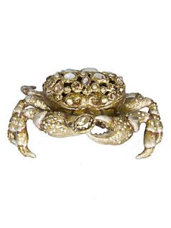 Jay Strongwater Bejeweled Crab Box   No Color