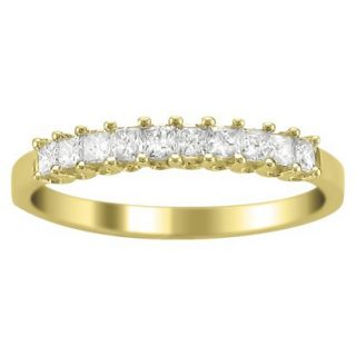 1/2 CT.T.W. Diamond Band Ring in 14K Yellow Gold   Size 6