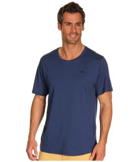 Tommy Bahama Cotton Crew Neck Tee Mens T Shirt (Blue)