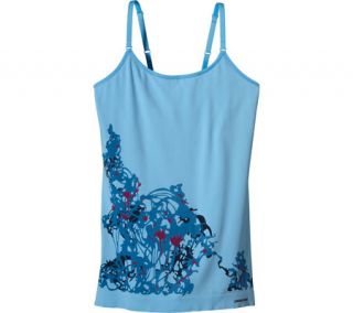 Womens Patagonia Active Cami   Flora Graphic/Sky Sleeveless Tops