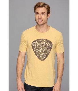 Lucky Brand Nashville Pick Mens Short Sleeve Pullover (Gold)