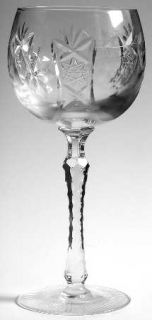 Bayel Vineyard Grape Clear Water Goblet   Cut Grape Design, Cut Stem