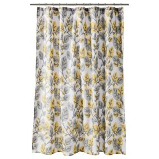 Room Essentials Shower Curtain   Yellow/Gray