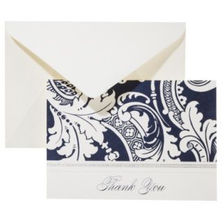 Thank You Card Pack   Navy 50ct