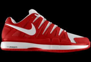 Nike Zoom Vapor 9 Tour Grass iD Custom (Wide) Womens Tennis Shoes   Red