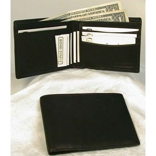 Mens Brown Executive Slim Leather Bi fold Wallet (BlackStyle: Classic slim bi fold walletMaterials: Japanese drum dyed leatherEntry: Fold openBi fold/tri fold: Bi fold Lining: Full JDD leather construction with nylon liningPockets: Billfold Slots: 2, Card