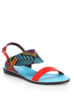 Nicholas Kirkwood Mexican Embroidered Sandals