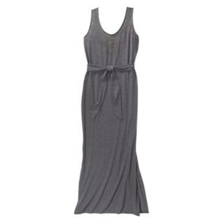 Merona Womens Maxi Swim Coverup Dress  Gray S