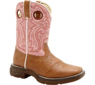 Infant/Toddler Girls Durango Boot BT287 8 Lil Flirt   Tan/Pink Boots