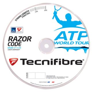 Tecnifibre ATP Razor Code 1.25MM/17G Tennis String Reel Blue