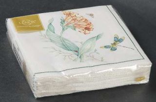 Lenox China Butterfly Meadow Paper Cocktail Napkin Package, Fine China Dinnerwar