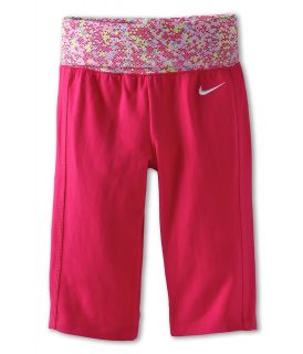 Nike Kids Yoga Capri Girls Capri (Pink)
