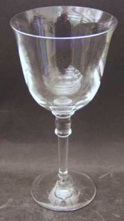 Ralph Lauren Landon Wine Glass   Clear, Plain Flared Bowl
