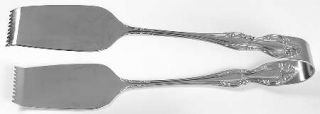 Reed & Barton Kings Park (Stainless) 1 Piece Salad Tongs   Stainless,18/0,Glossy