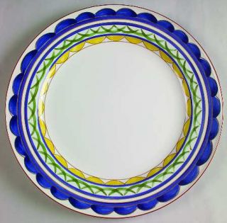Mikasa Algarve 12 Chop Plate/Round Platter, Fine China Dinnerware   Intaglio,Bl