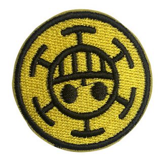One Piece Doctor Trafalgar Law Cosplay Clothing Paste/Patch
