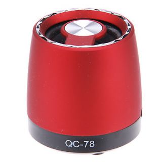 Portable Speakers Loudspeakers TF Card Mp3 Music Player Audio Amplifier Sound Bar for The Computer Subwoofer (Qc78)
