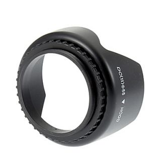 Universal 55mm Screw Mount Lens Hood for Nikon/Canon