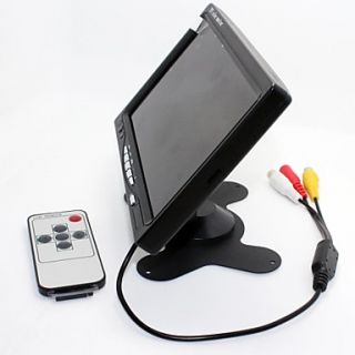 7 TFT LCD 2 CH Digital Rear View Monitor Remote Controller (PAL / NTSC)