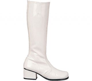 Womens Funtasma Gogo   White Patent Boots