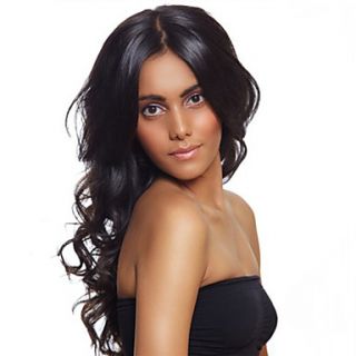 20 Brazilian Virgin Hair Front Lace Wigs Glueless Human Hair Body Wavy Wig