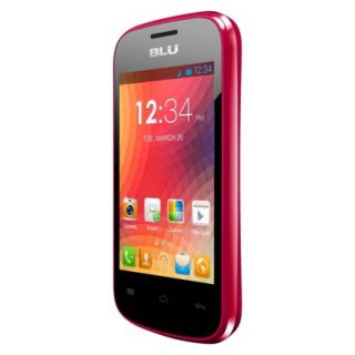 BLU Dash Junior D140 Unlocked GSM Dual SIM Android Cell Phone   Pink